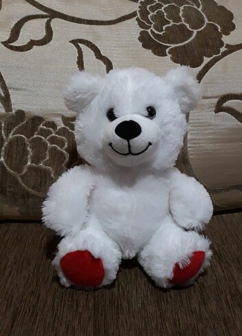 Selay marka 24 cm boyunda peluş ayı oyuncak 