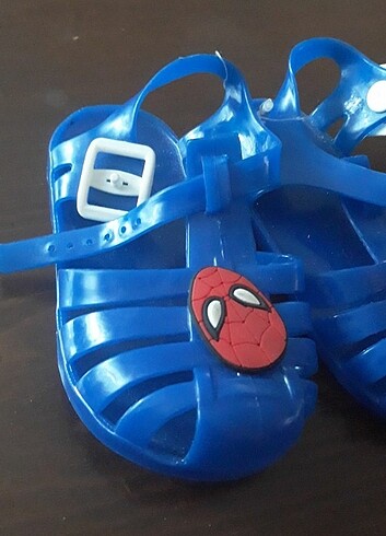 21 Beden Spider man plaj ayakkabısı Türk Malı mavi 21