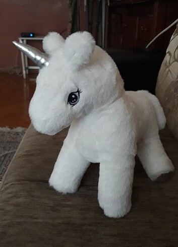 My Little Pony beyaz renkte peluş at  - Görsel 2