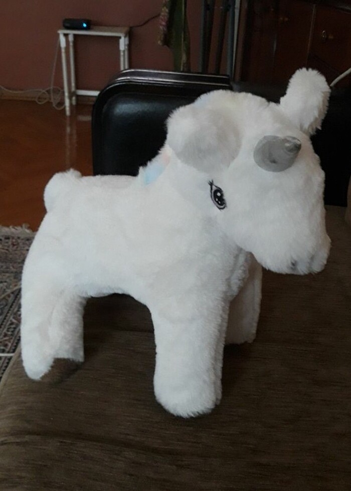 My Little Pony beyaz renkte peluş at  - Görsel 4