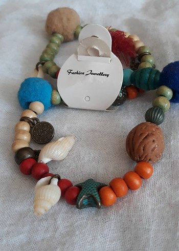 Renkli Boncuklu Bohem Kadın Bileklik - Görsel 5