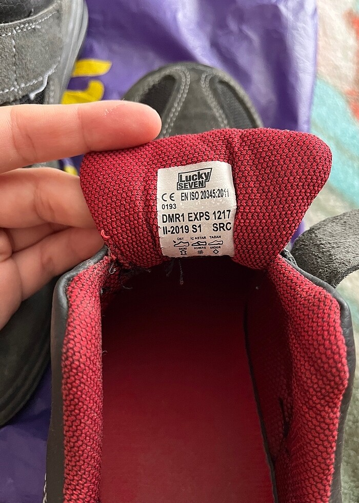 DEMİR UÇLU İŞ AYAKKABISI - Görsel 5