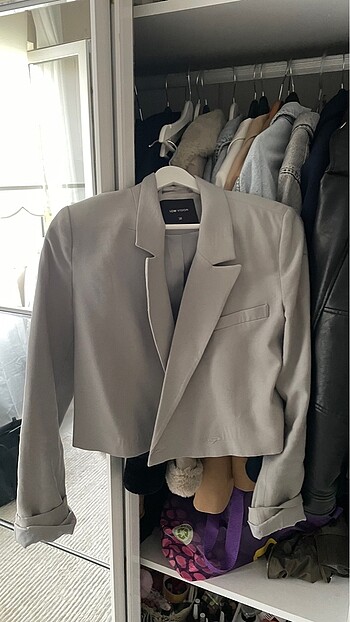 crop blazer