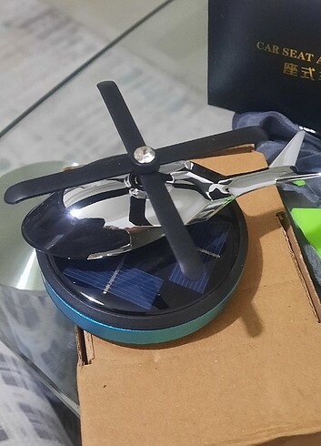 Güneş enerjili arac koku cihazı helikopter - Görsel 5