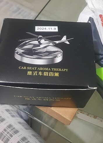 Güneş enerjili arac koku cihazı helikopter - Görsel 8