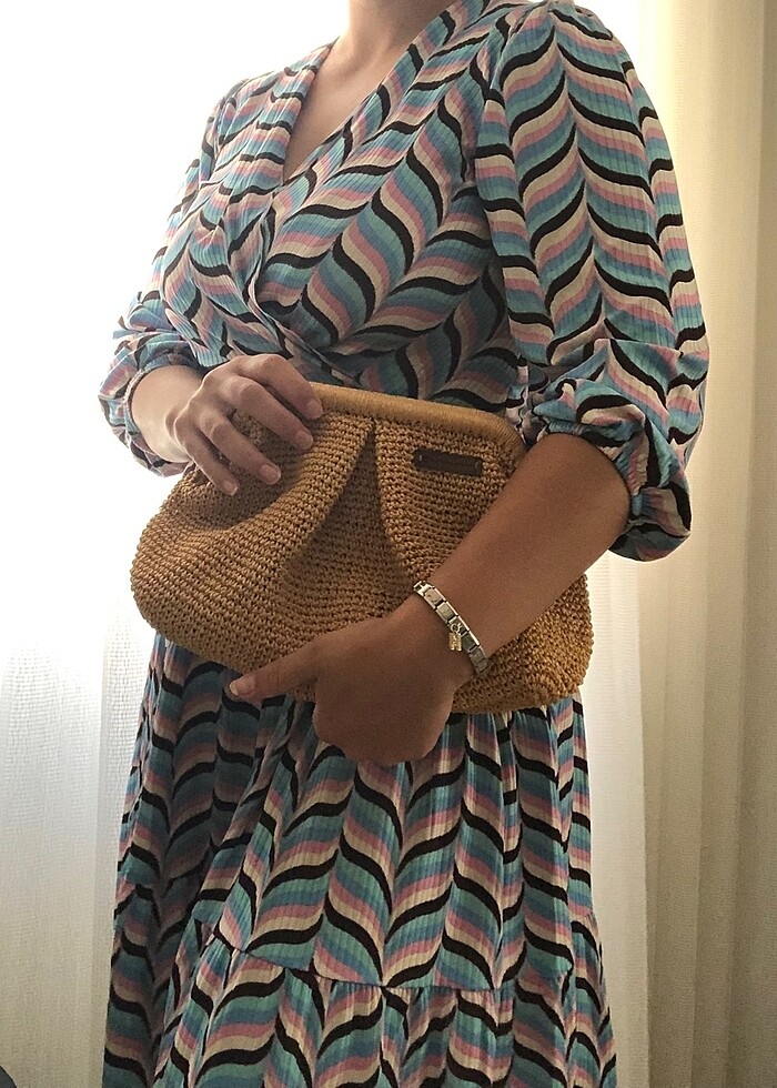 Gizli burslu hasır çanta - Görsel 5