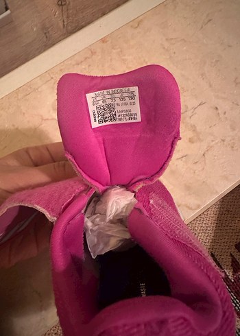 Kız Çocukları İçin Renkli Adidas Spor Ayakkabı - Görsel 3