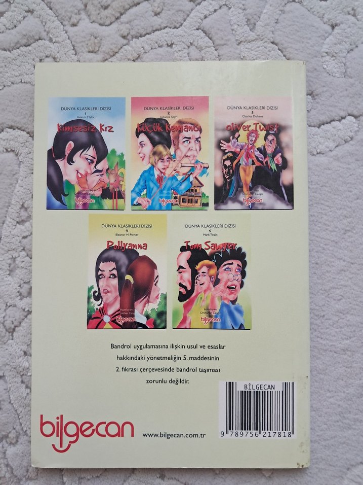 Tom Sawyer - Dünya Klasikleri Dizisi 5 - Görsel 2