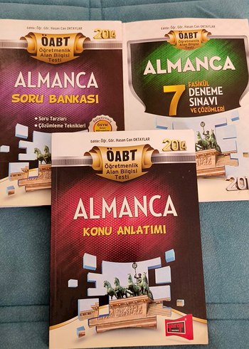 ÖABT Almanca Soru Bankası ve Deneme Sınavları Seti