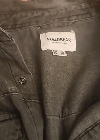 Gri Erkek Denim Gömlek Uzun Kollu - Görsel 3