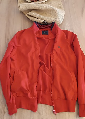Lacoste Erkek Lacoste M Beden Spor Ceket M Beden Orjinal