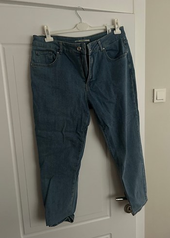 Kadın Denim Bol Kesim Pantolon - Görsel 2