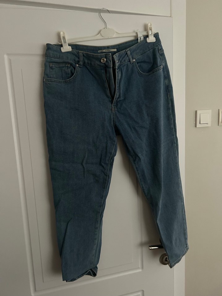 Kadın Denim Bol Kesim Pantolon - Görsel 2