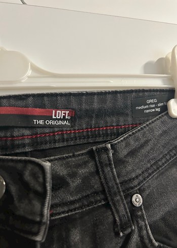 Erkek Siyah Denim Jean - Görsel 4