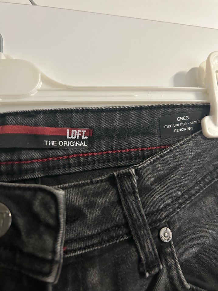 Erkek Siyah Denim Jean - Görsel 4