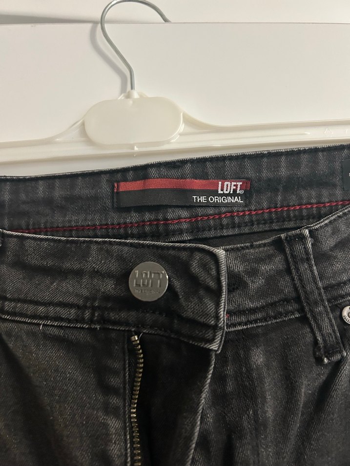 Erkek Siyah Denim Jean - Görsel 3