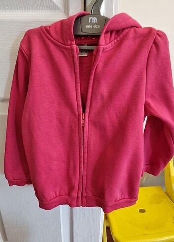 4 Yaş Beden pembe Renk Kiz cocuk sweatshirt mont
