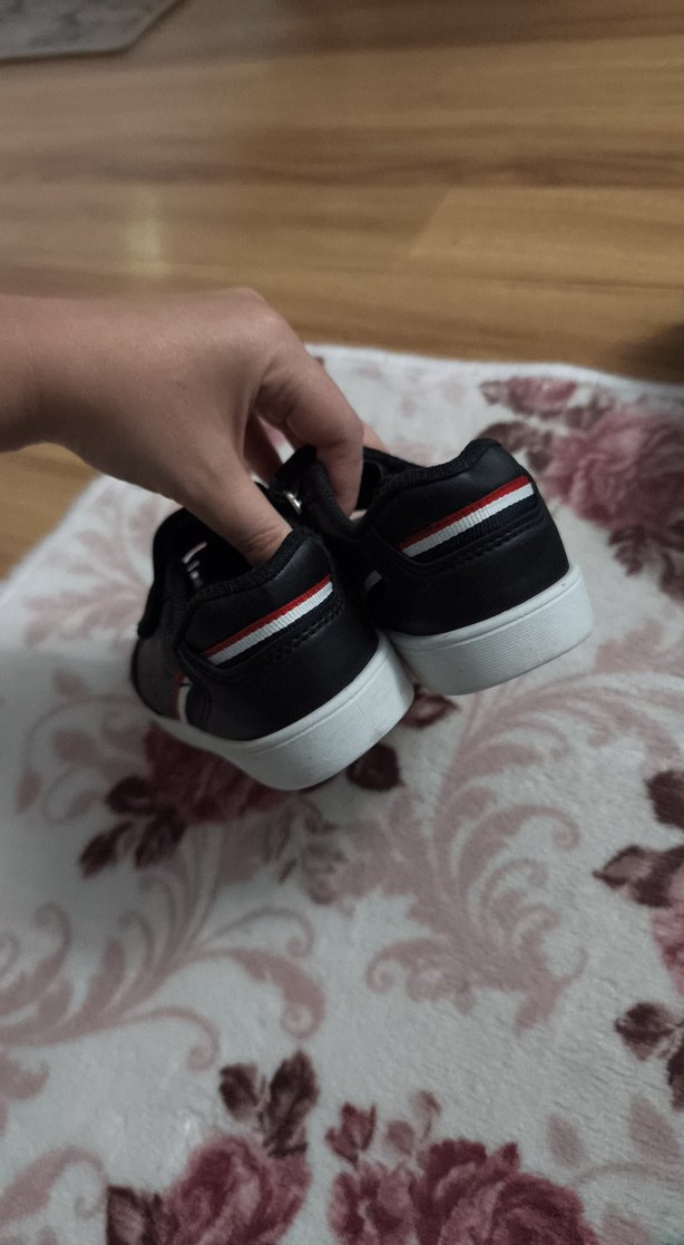 Erkek Siyah U.S. Polo Sneakers Velcro - Görsel 3