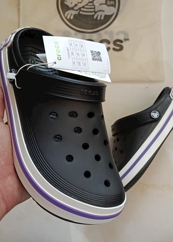 36 Beden mor Renk Crocs off Court Kadın