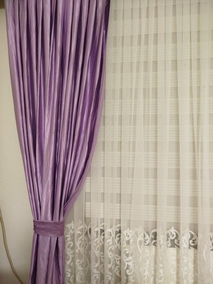 2 parça taç fon.  Perde sıfır ürün - Görsel 3