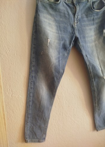Mavi Jeans Gri Mavi Kadın Midi Boy Bol Kesim Kot