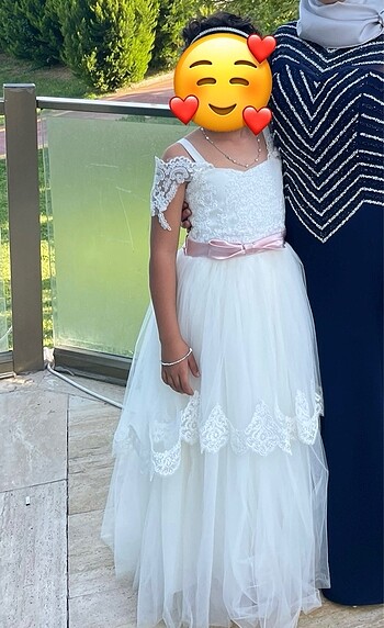 Çocuk abiye gelinlik