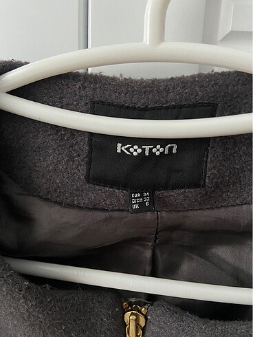 xs Beden Koton Antrasit kaban
