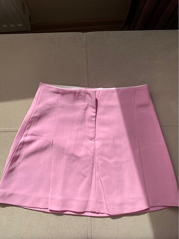Zara Pembe Mini Etek