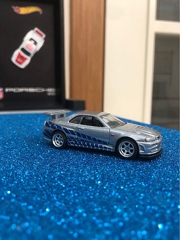 HOT WHEELS FAST & FURİOUS NİSSAN SKYLİNE GT-R (R34)