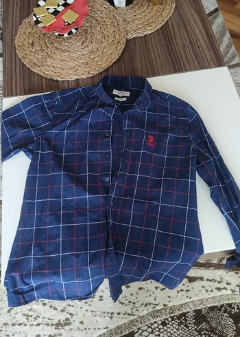 U.S. Polo Assn. Kadın Lacivert Uzun Kollu Gömlek