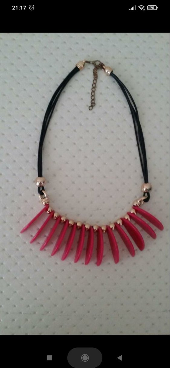 Pembe Kolye - Görsel 2