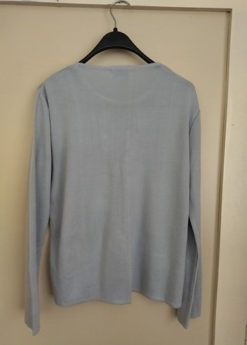 Pul işlemeli bebe mavisi kazak - Görsel 2