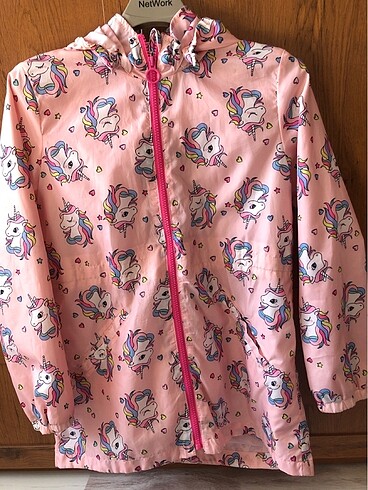 H&M 9-10 yaş yağmurluk