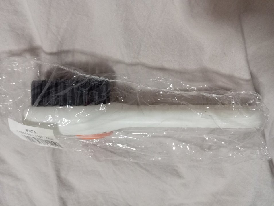 Beyaz Pastel Ayakkabı Temizleme Fırçası - Görsel 4