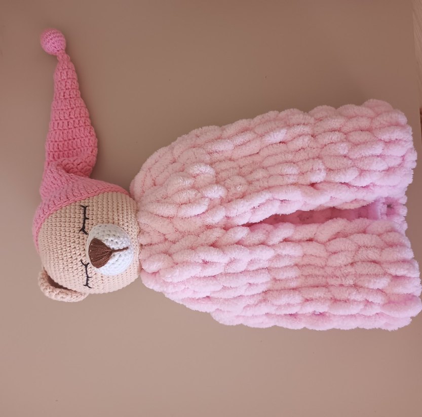 Pembe Peluş ayıcık Oyuncak - Görsel 2