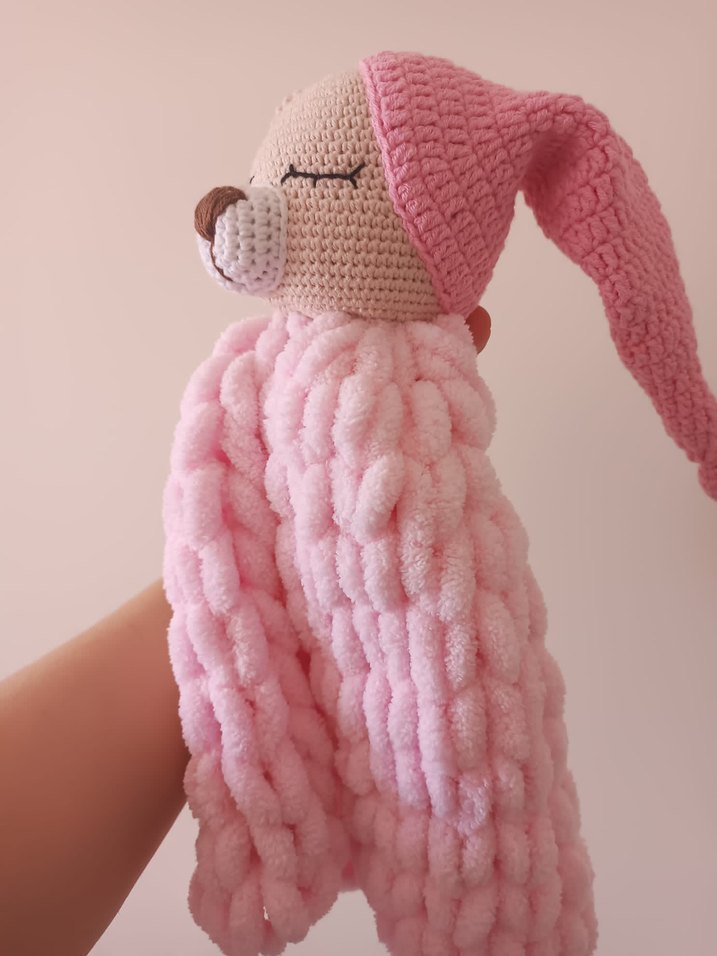 Pembe Peluş ayıcık Oyuncak - Görsel 3