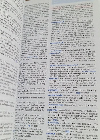 Oxford Wordpower İngilizce-İngilizce-Türkçe Sözlük - Görsel 3