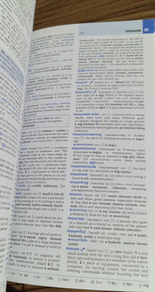 Oxford Wordpower İngilizce-İngilizce-Türkçe Sözlük - Görsel 2