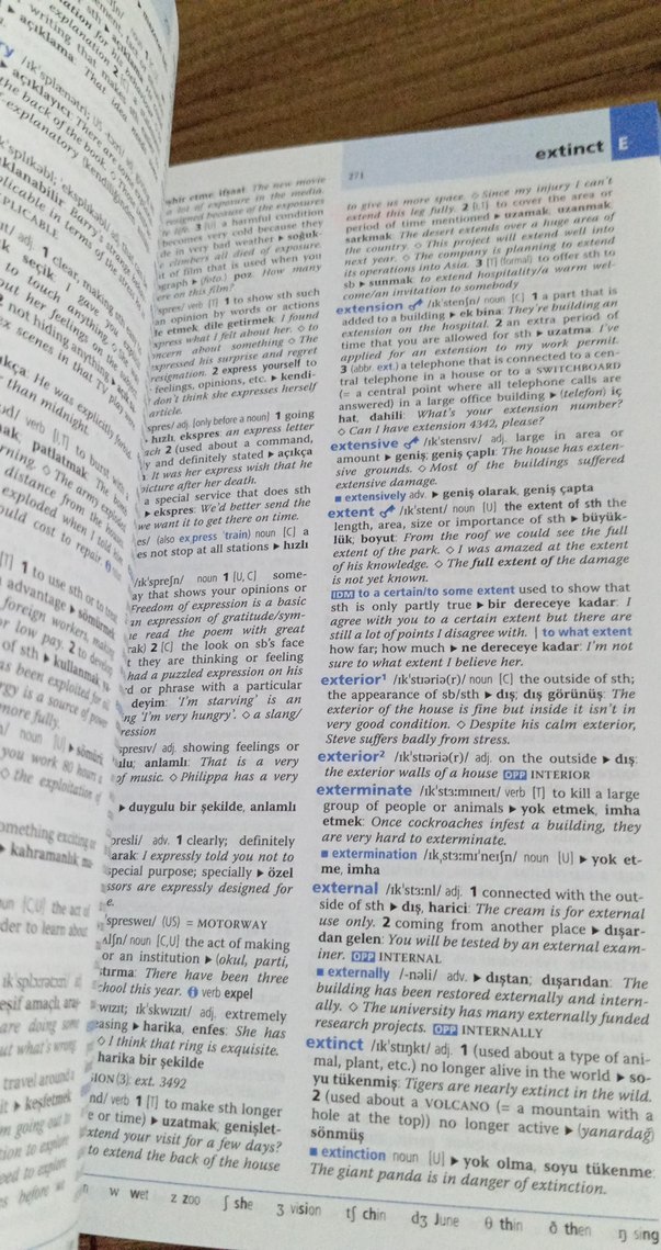 Oxford Wordpower İngilizce-İngilizce-Türkçe Sözlük - Görsel 3