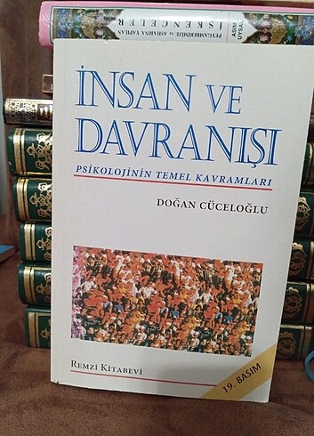 Büyük boy İnsan Ve Davranışı - Doğan Cüceloğlu #Remzi #psikol