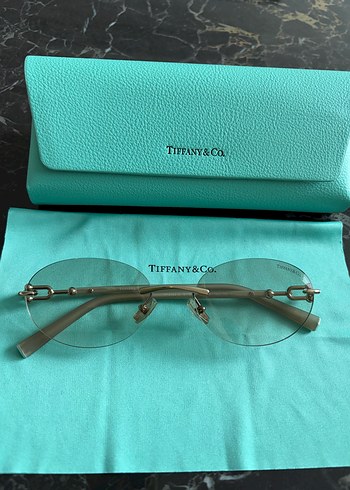 Tiffany&Co İnce Metal Cerceveli Minimalist Gozluk