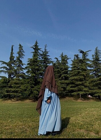 2 katlı sufle Khimar 