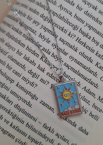 Diğer Çelik Güneş Tarot Kolye