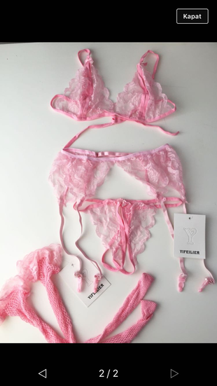 Pop&Pink Yeni camasir takim