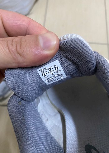 Asics Gri Bağcıklı Spor Kadın Sneakers
