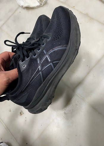 Siyah Bağcıklı Erkek Koşu ve Spor Ayakkabısı - Görsel 3