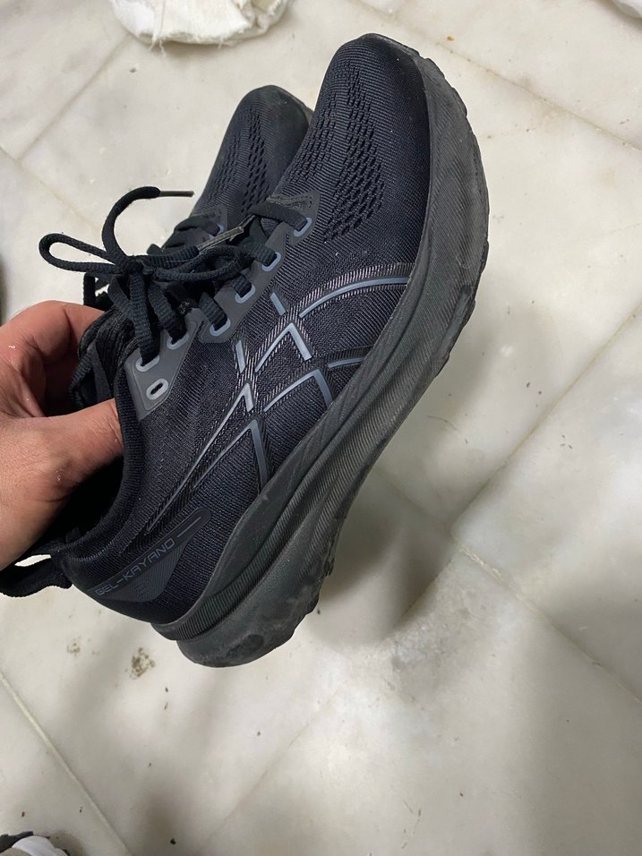 Siyah Bağcıklı Erkek Koşu ve Spor Ayakkabısı - Görsel 3