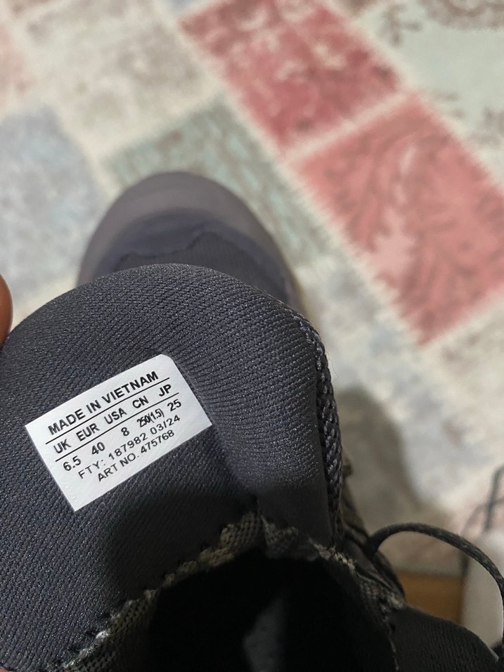 Salomon Gri Erkek Outdoor Spor Ayakkabısı - Görsel 5