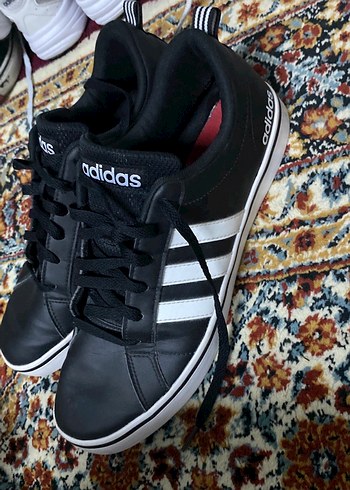Adidas Erkek Siyah Beyaz Spor Ayakkabı