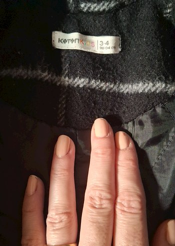 24-36 Ay Beden koton kaşe kaban